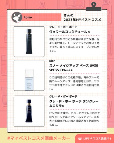 スノー メイクアップ ベース UV35 SPF35／PA+++/Dior/化粧下地を使ったクチコミ（2枚目）