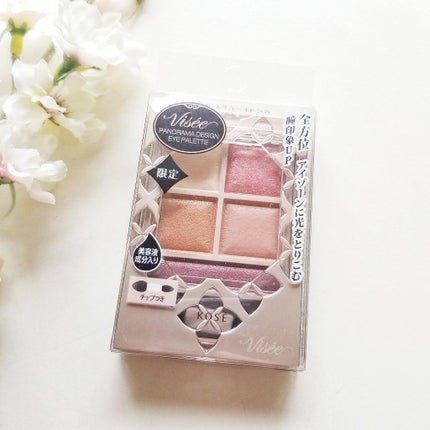 パノラマデザイン アイパレット/Visée/アイシャドウパレットを使ったクチコミ(1枚目)