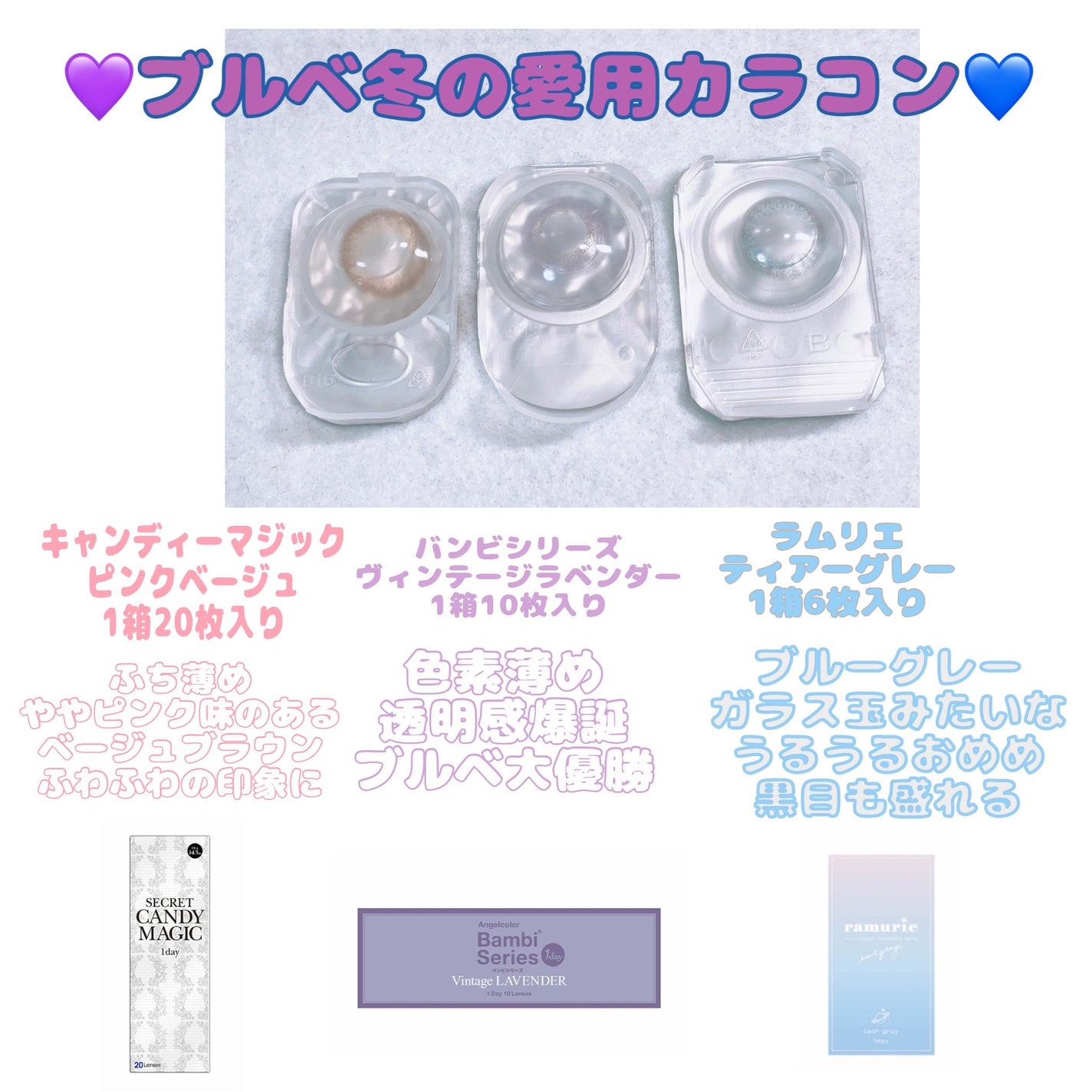 secretcandymagic 1day(シークレットキャンディーマジック)/secret candymagic/ワンデー(1DAY)カラコンを使ったクチコミ(1枚目)