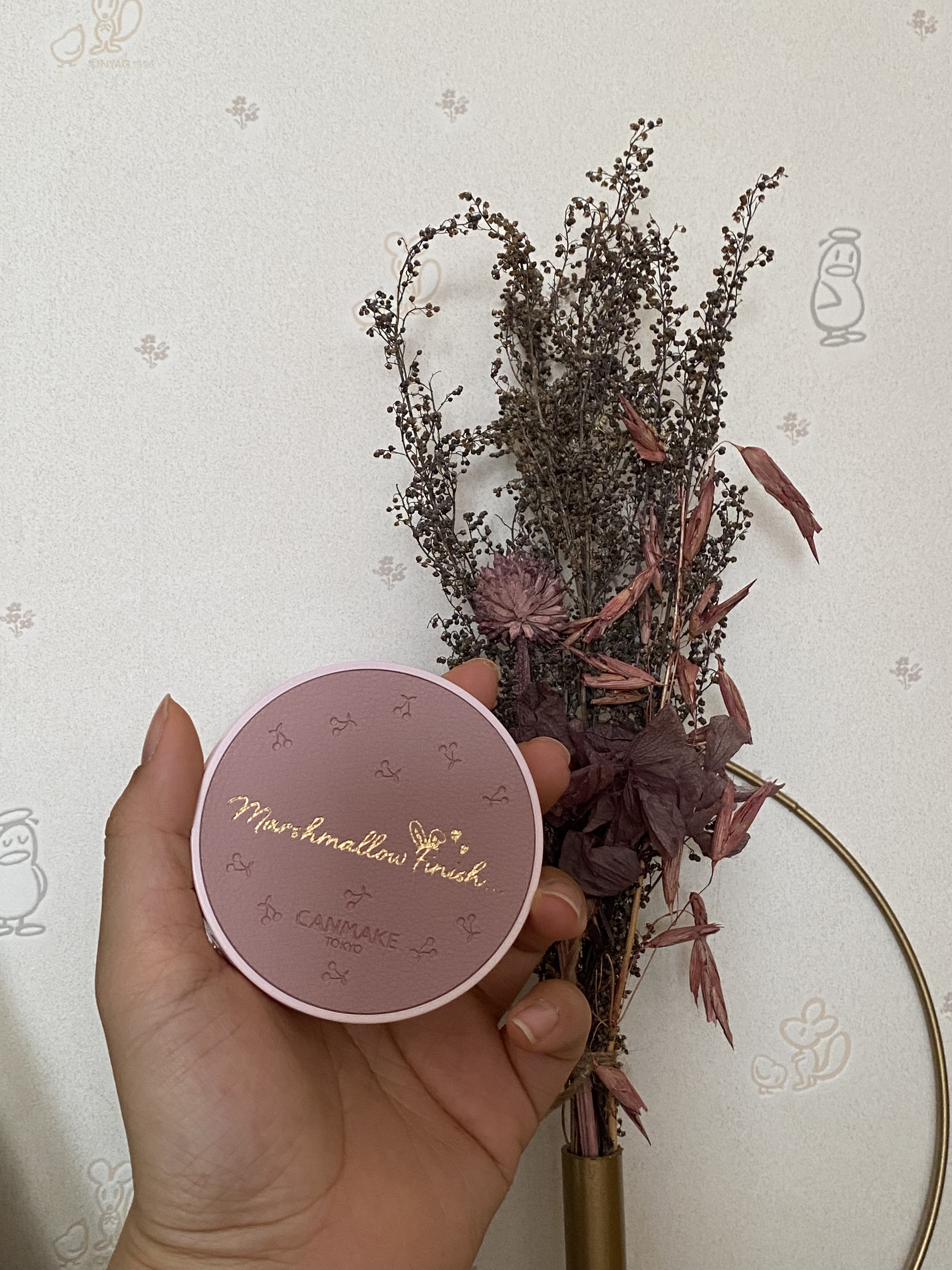 マシュマロフィニッシュパウダー ML マットライトオークル（限定パッケージ）/キャンメイク/プレストパウダーを使ったクチコミ（3枚目）