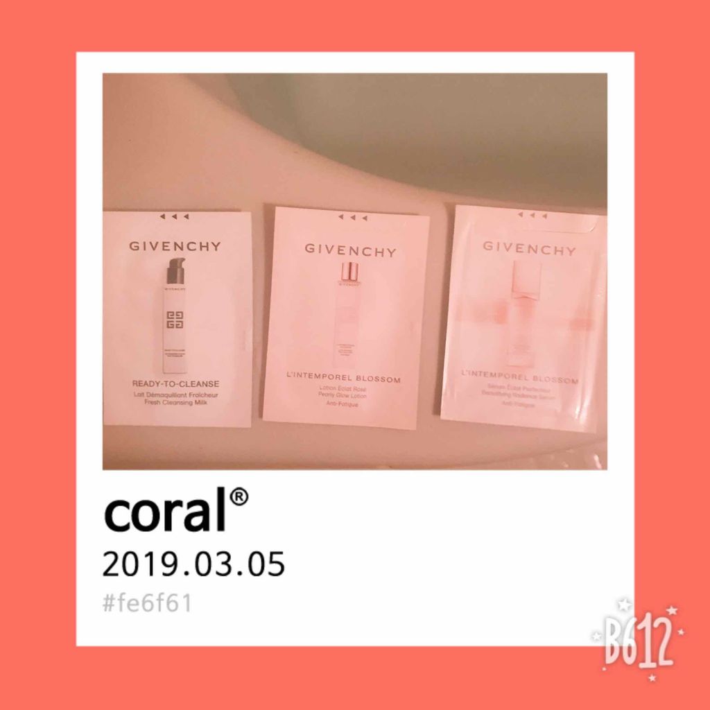 ランタンポレルブロッサムローション/GIVENCHY/化粧水を使ったクチコミ（1枚目）