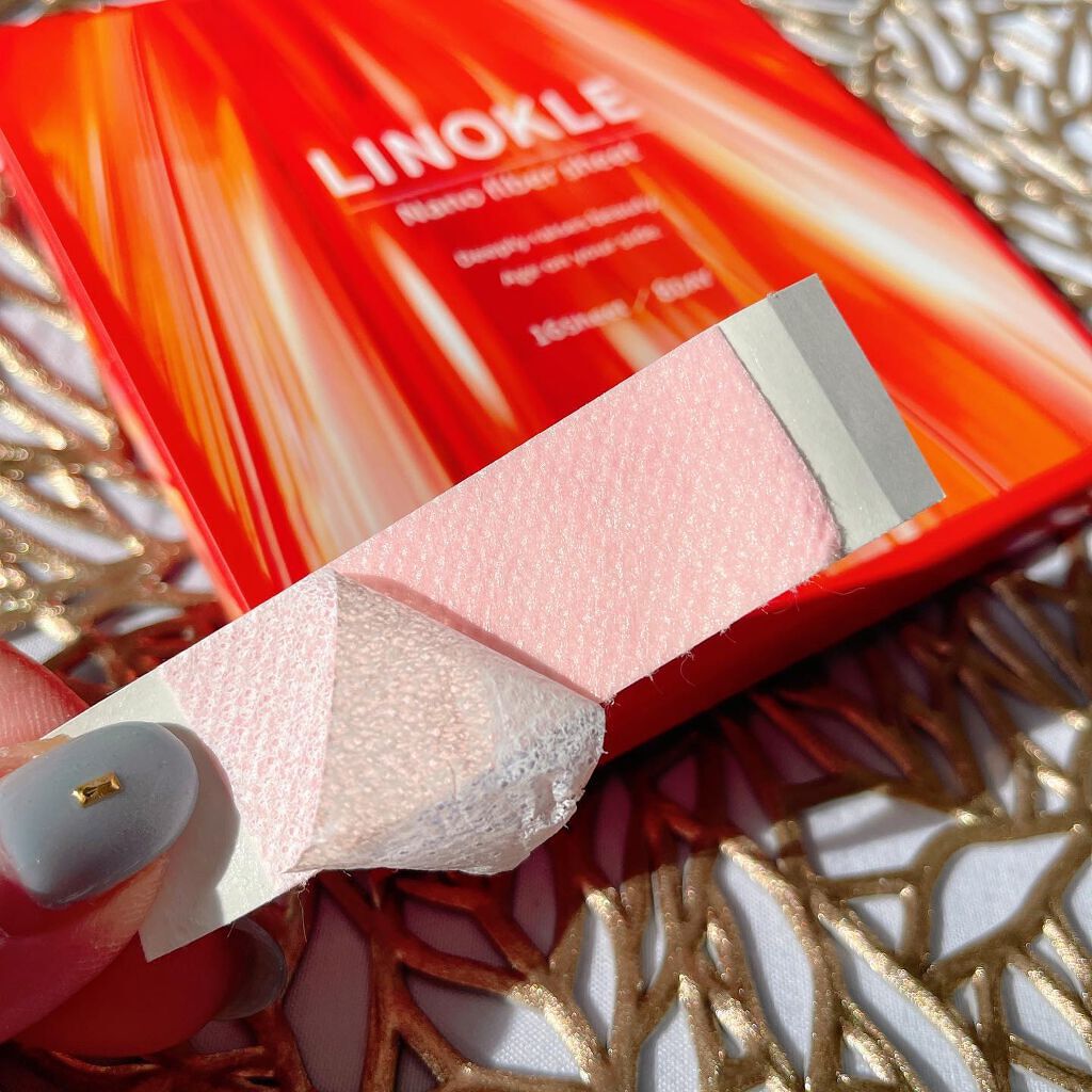 LINOKLEナノファイバーシート/さくらの森/美容液を使ったクチコミ（2枚目）