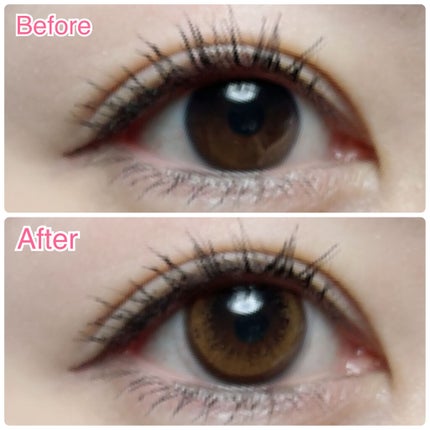 フラワーアイズ ワンデー クロッシェ/株式会社ビューフロンティア/ワンデー(1DAY)カラコンを使ったクチコミ(4枚目)