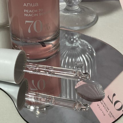 桃70%ナイアシンセラム/Anua/美容液を使ったクチコミ(2枚目)