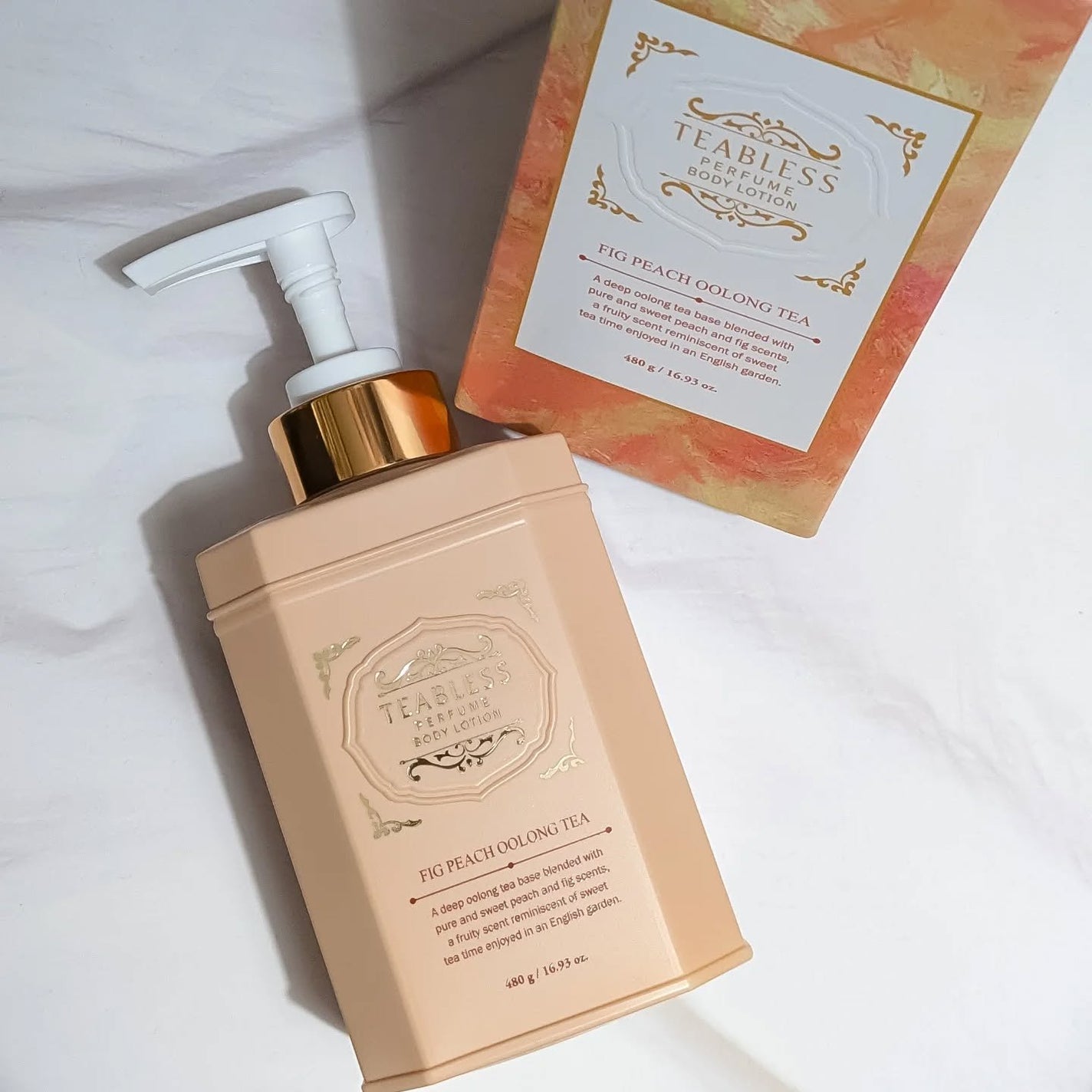 パフュームボディローション フィグピーチウーロンティー/TEABLESS/ボディローションを使ったクチコミ(1枚目)