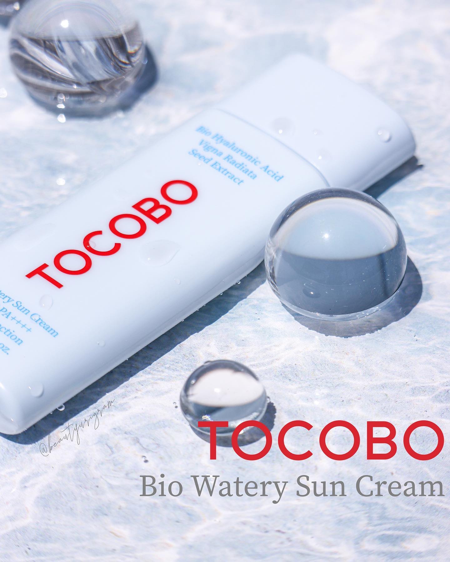 バイオウォータリーサンクリーム/TOCOBO/日焼け止めクリームを使ったクチコミ（1枚目）