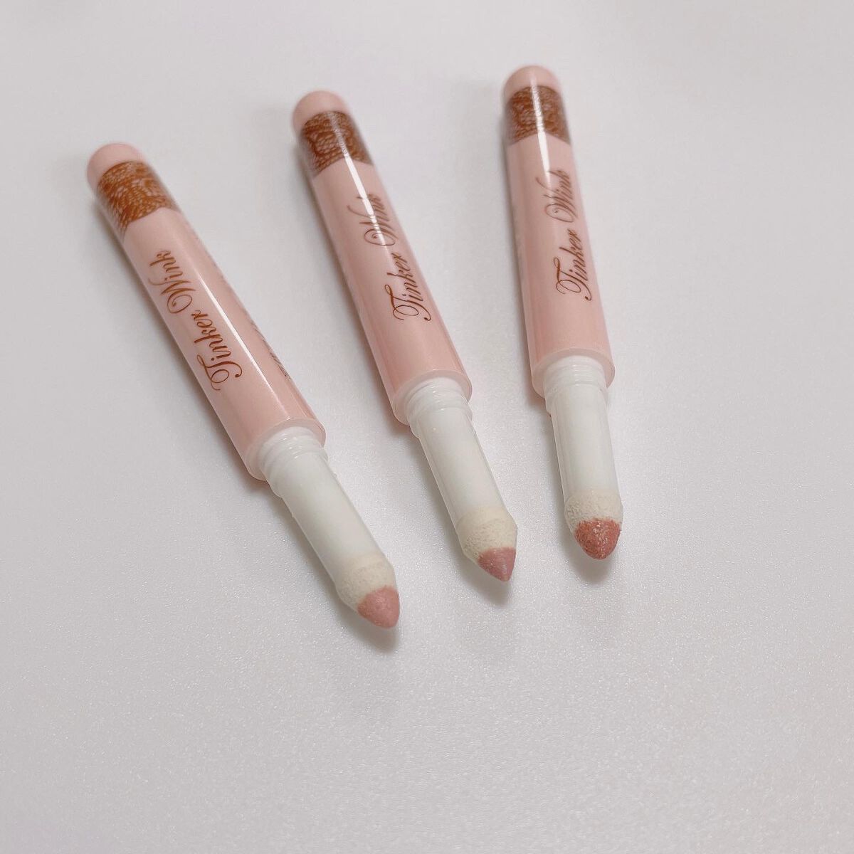 涙袋アイカラー/ティンカーウィンク/スティックアイシャドウを使ったクチコミ（3枚目）