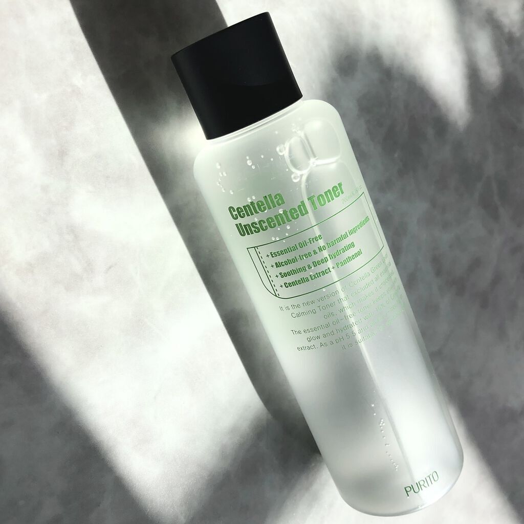 センテラアンセンティドトナー/PURITO/化粧水を使ったクチコミ（1枚目）