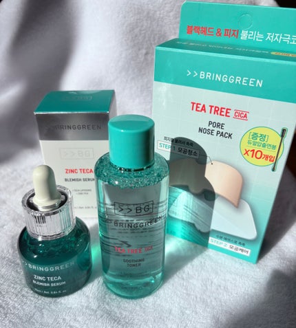 ティーツリーシカスージングトナー/BRING GREEN/化粧水を使ったクチコミ(6枚目)