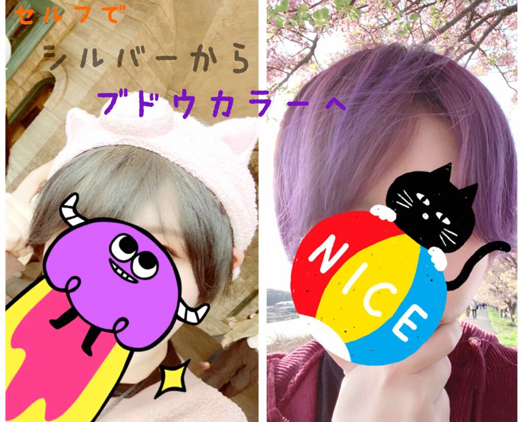 エンシェールズカラーバター サファイアブルー/エンシェールズ/ヘアカラーを使ったクチコミ（1枚目）