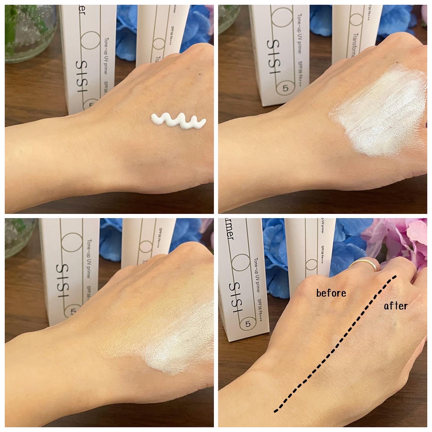 トランスフォーマートーンアップUVプライマー SPF38 PA+++/SISI/化粧下地を使ったクチコミ（2枚目）