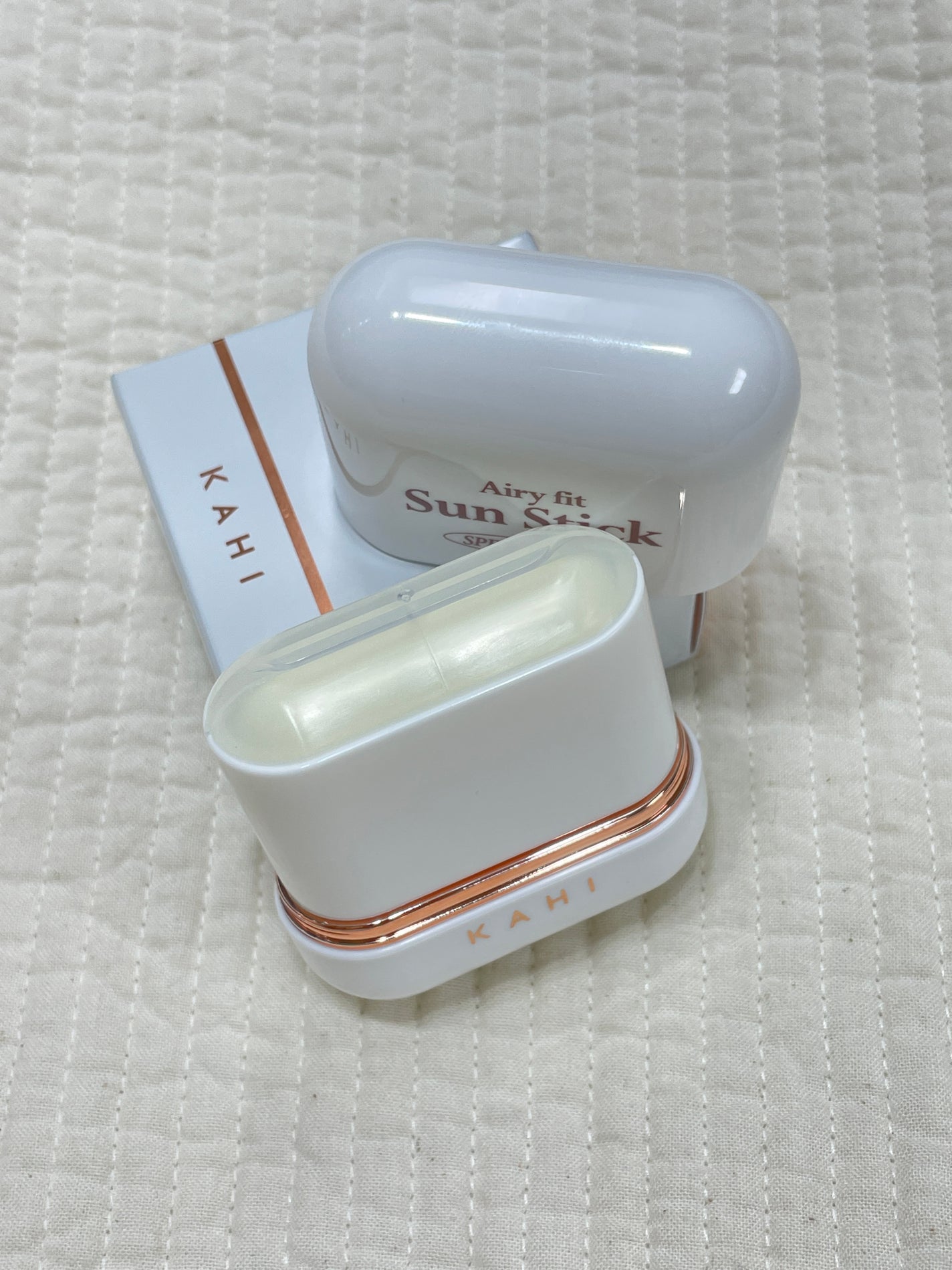 エアリーフィットサンスティック/KAHI/日焼け止めスティックを使ったクチコミ(1枚目)