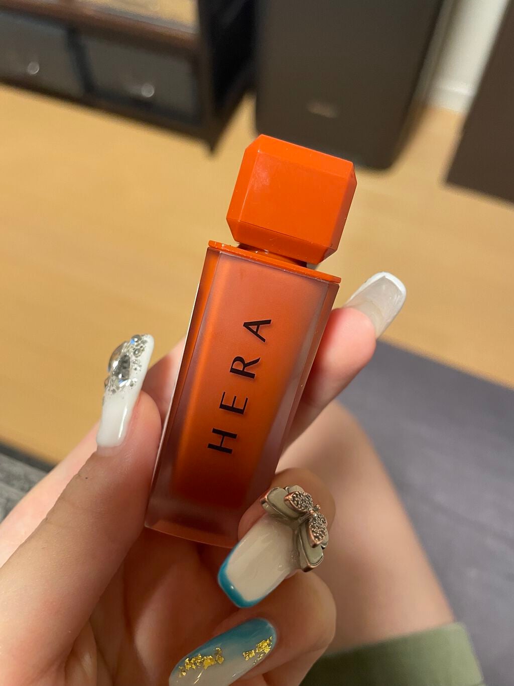 センシュアルパウダーマットリキッド/HERA/口紅を使ったクチコミ(1枚目)