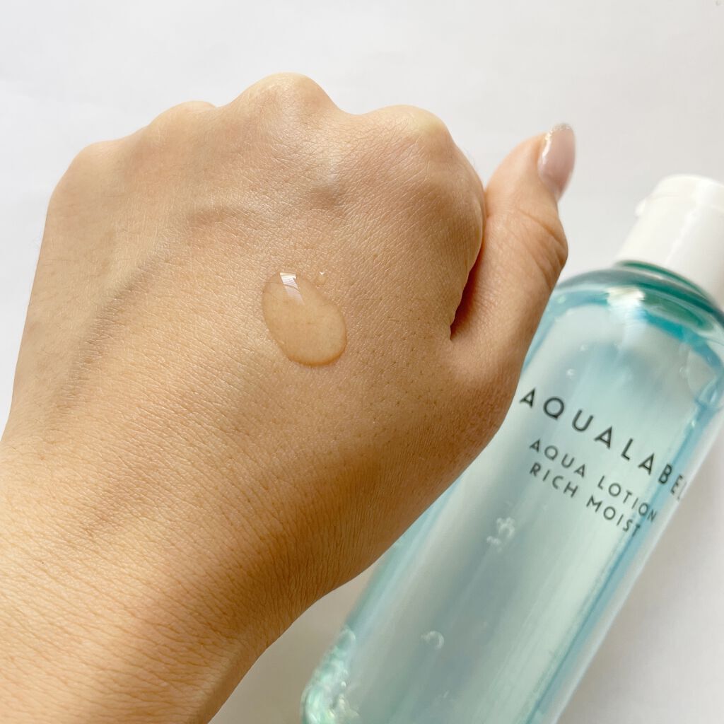 アクアローション (さっぱり・しっとり) トライアル しっとり/アクアレーベル/化粧水を使ったクチコミ（3枚目）