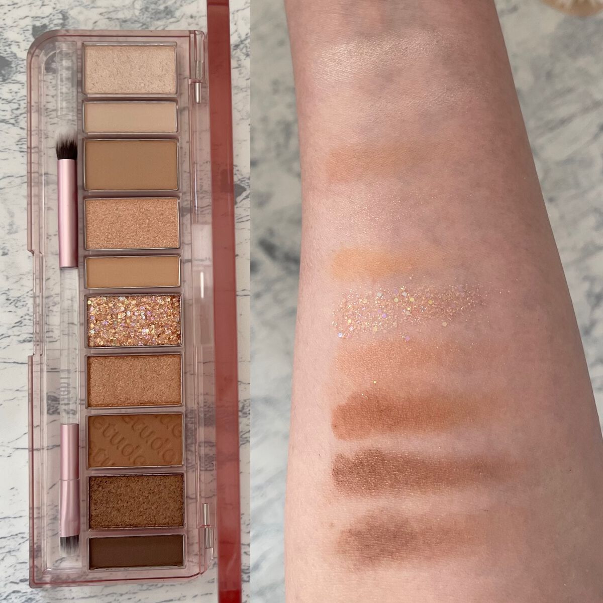 プレイカラー アイシャドウ/ETUDE/アイシャドウパレットを使ったクチコミ(5枚目)