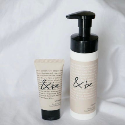 UVミルク/&be/日焼け止め・UVケアを使ったクチコミ(1枚目)