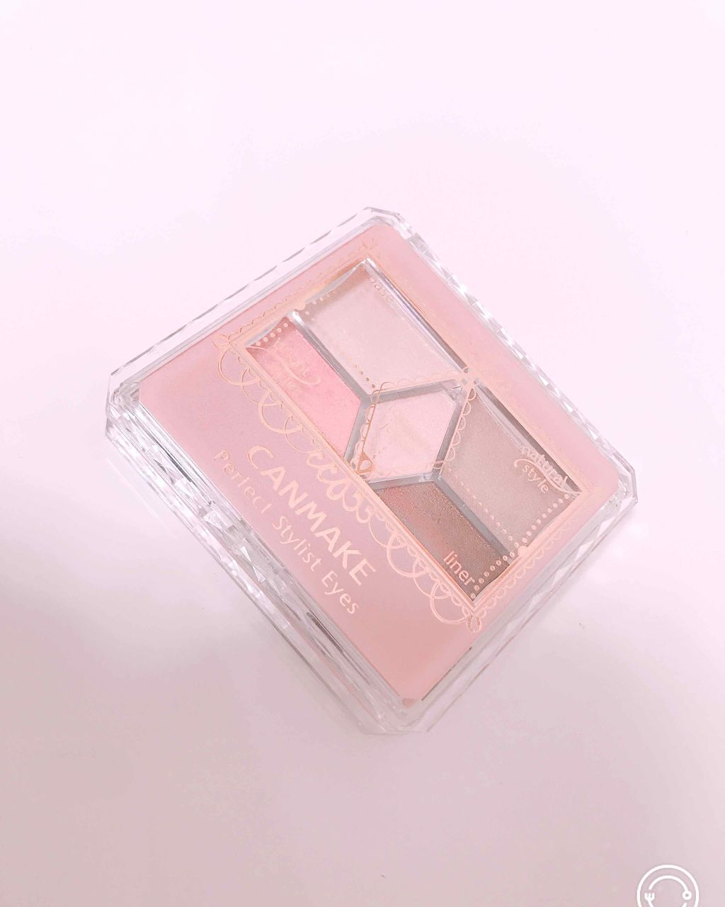 【旧品】パーフェクトスタイリストアイズ/キャンメイク/アイシャドウパレットを使ったクチコミ(1枚目)