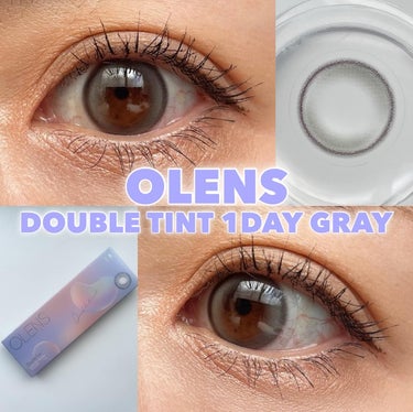 Double Tint 1day/OLENS/カラーコンタクトレンズを使ったクチコミ（1枚目）