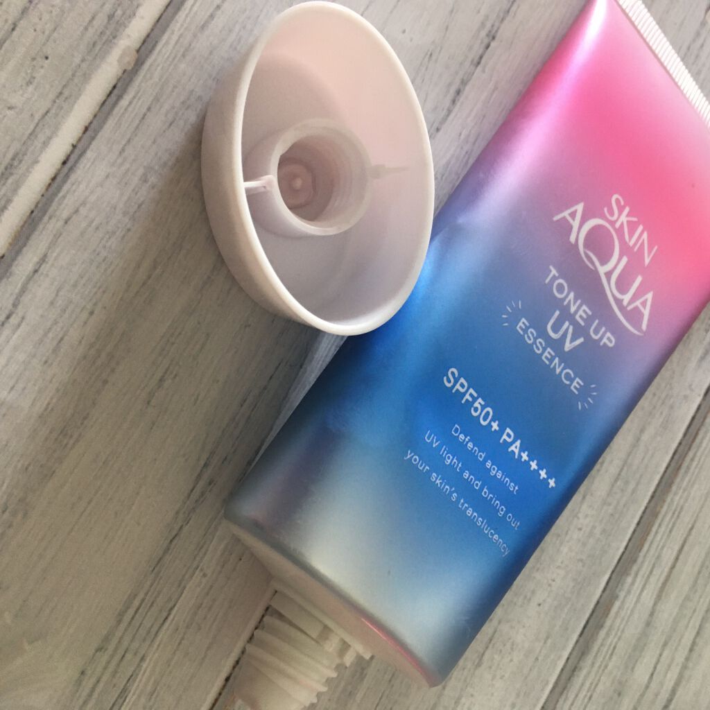 スキンアクア トーンアップUVエッセンス/スキンアクア/日焼け止めクリームを使ったクチコミ（1枚目）