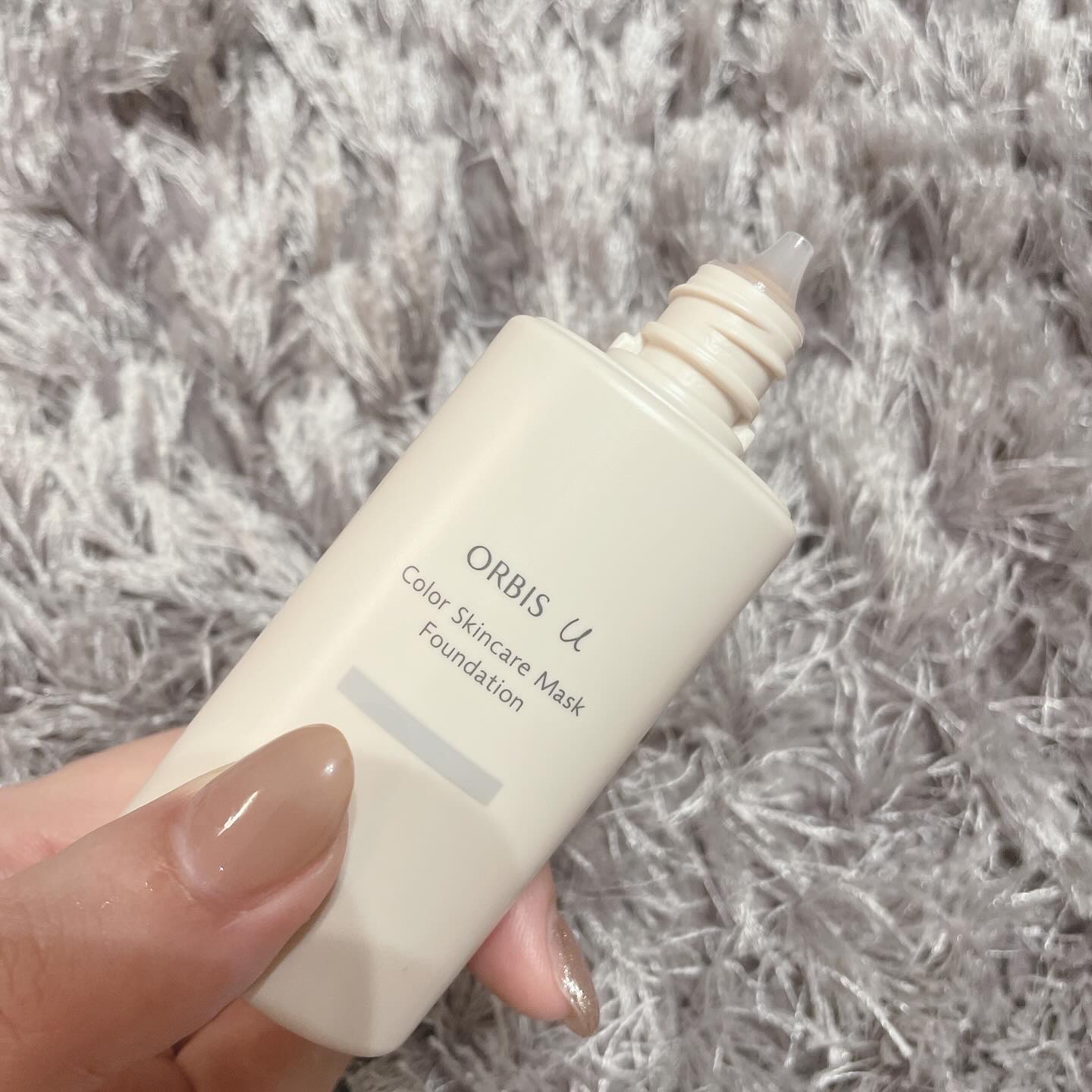 オルビスユー カラースキンケアマスク ファンデーション/オルビス/リキッドファンデーションを使ったクチコミ（2枚目）