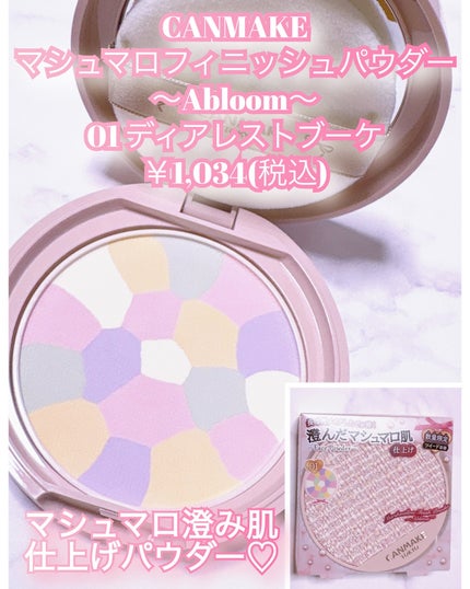イルミネイティングフィニッシュパウダー ~Abloom~/キャンメイク/プレストパウダーを使ったクチコミ(2枚目)