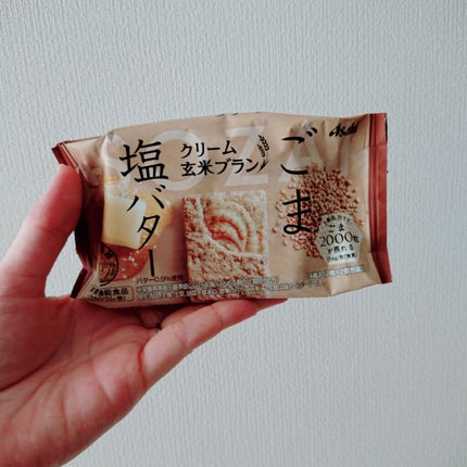 バランスアップ クリーム玄米ブラン ごま塩バター/アサヒフードアンドヘルスケア/バランス栄養食を使ったクチコミ(1枚目)