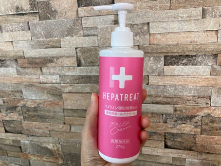 ヘパトリート 薬用保湿ミルククリーム/ゼトックスタイル/ボディクリームを使ったクチコミ(1枚目)