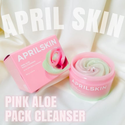 ピンクアロエメレンゲクレンザー/APRILSKIN/その他洗顔料を使ったクチコミ(1枚目)