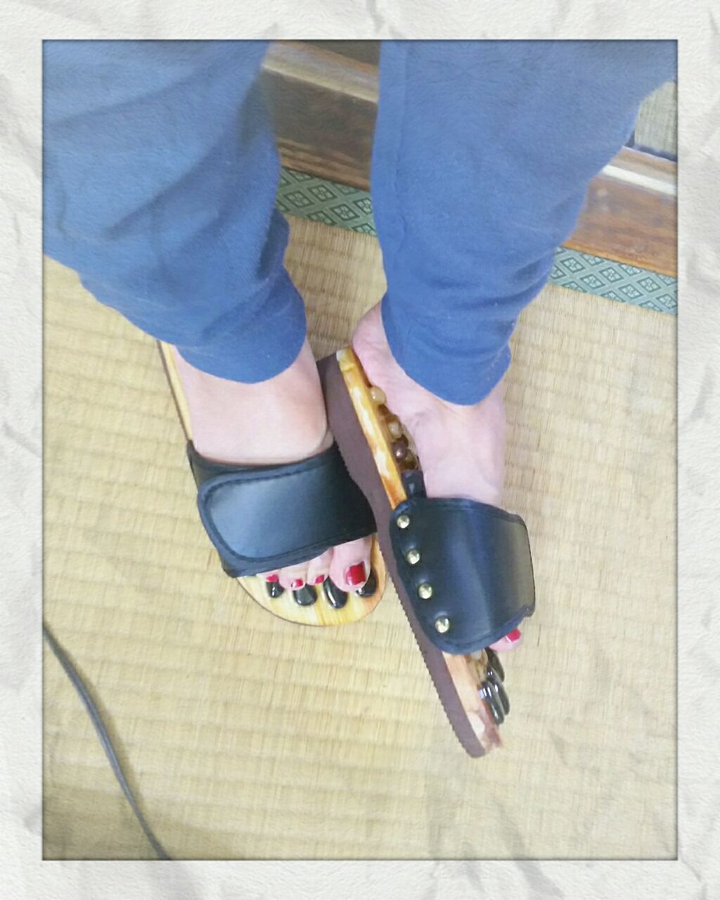 指圧スリッパ/ボディグッズを使ったクチコミ（2枚目）