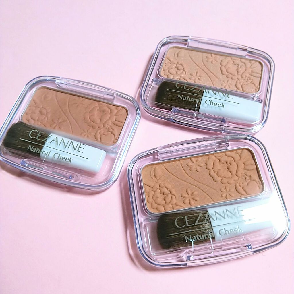ナチュラル チークN/CEZANNE/パウダーチークを使ったクチコミ(3枚目)