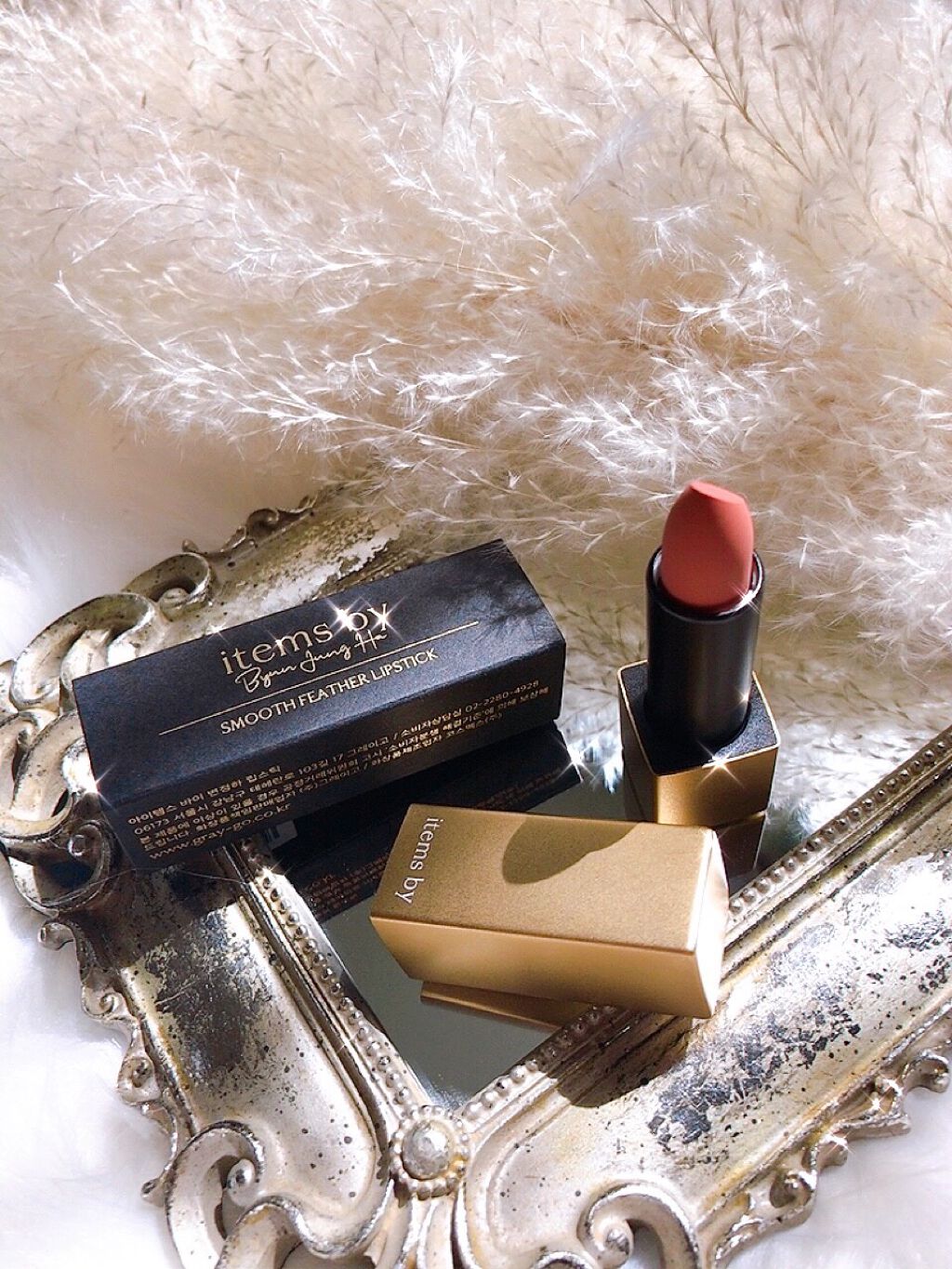 ビョンジョンハ リップスティック/ITEMS BY/口紅を使ったクチコミ（3枚目）