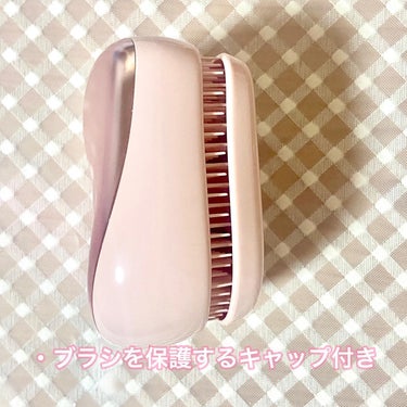 コンパクトスタイラー マットピンククローム/TANGLE TEEZER/ヘアブラシの画像