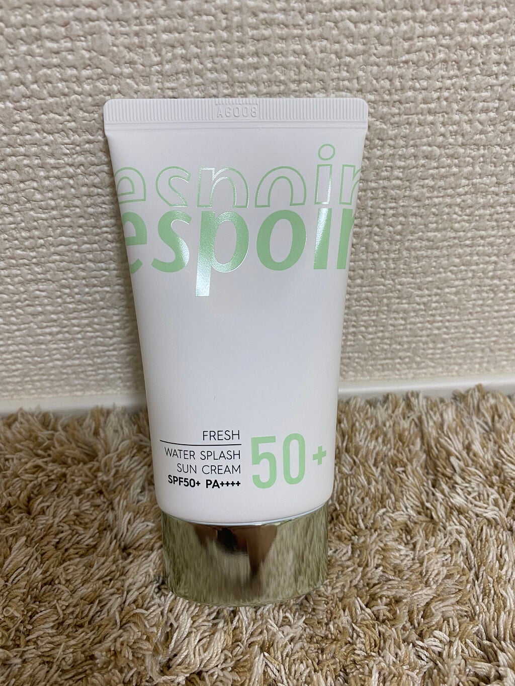 ウォータースプラッシュサンクリーム/espoir/日焼け止め・UVケアを使ったクチコミ(2枚目)