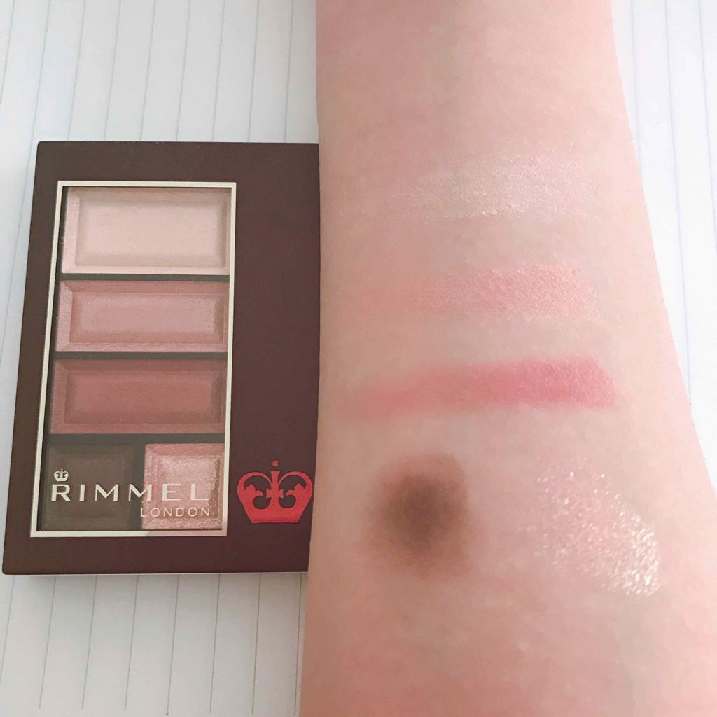 ショコラスウィート アイズ/リンメル ロンドン/アイシャドウパレットを使ったクチコミ（2枚目）