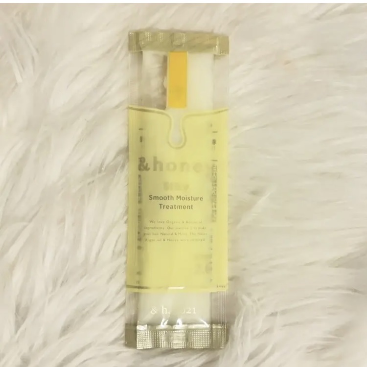 シルキー　スムースモイスチャー　シャンプー　1.0/ヘアトリートメント　2.0 ヘアトリートメント本体445g/&honey/市販シャンプーを使ったクチコミ（1枚目）