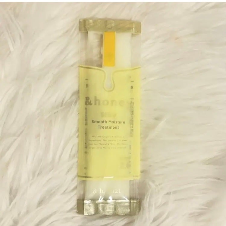 シルキー スムースモイスチャー シャンプー 1.0/ヘアトリートメント 2.0/&honey/市販シャンプーを使ったクチコミ(1枚目)