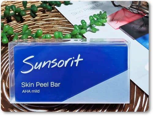 スキンピールバー AHAマイルド/サンソリット/洗顔石鹸を使ったクチコミ(1枚目)