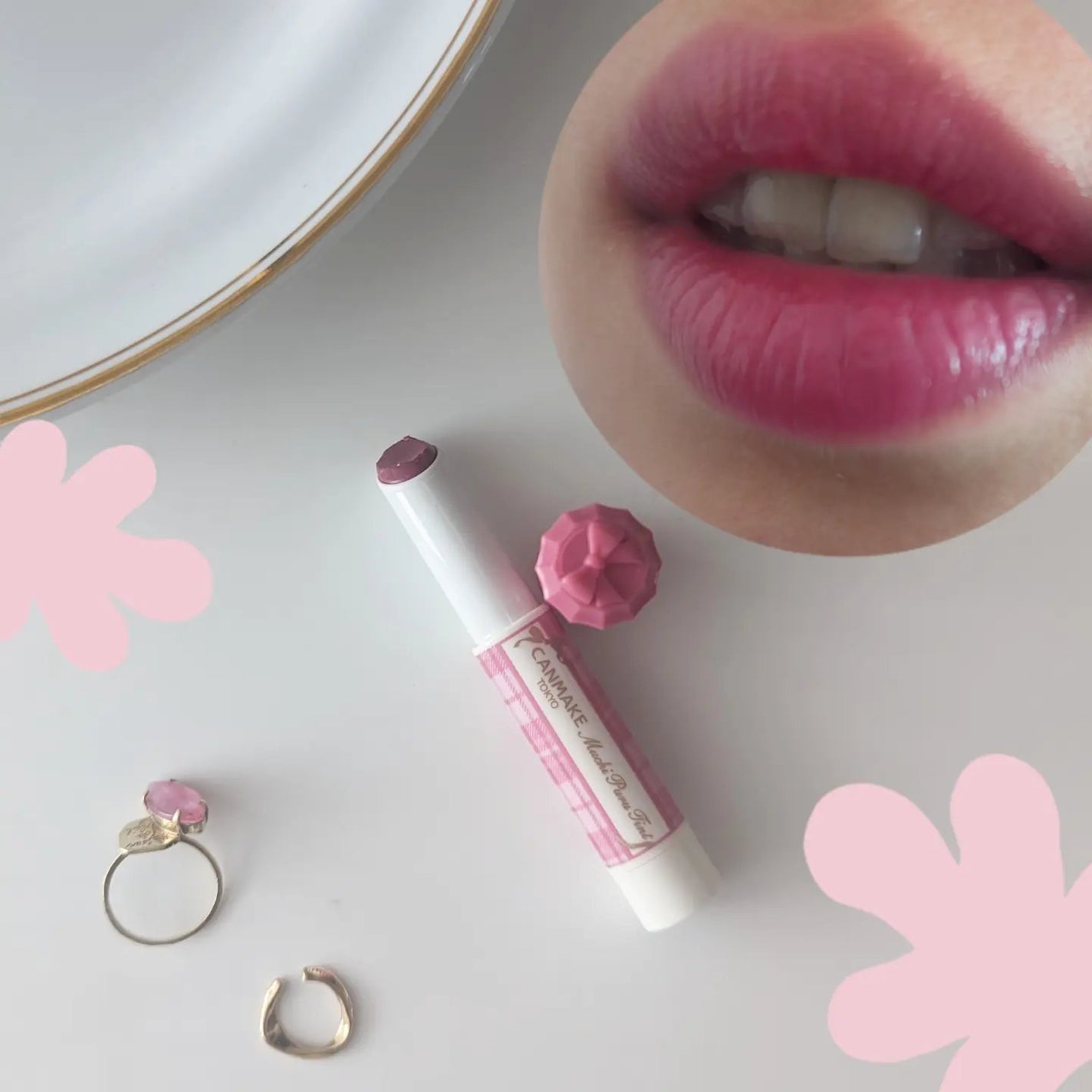 むちぷるティント/キャンメイク/リップティントを使ったクチコミ(1枚目)