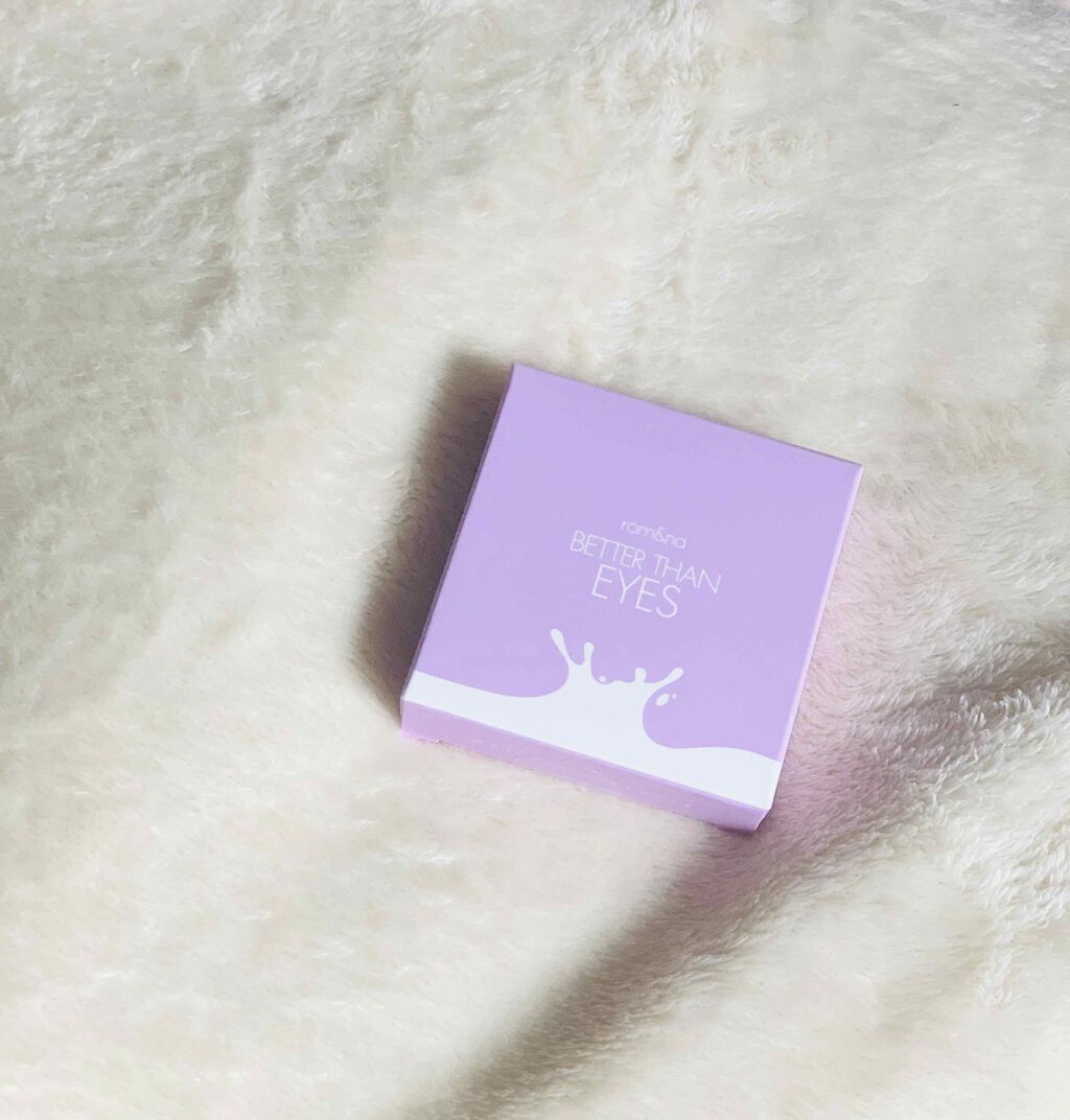 ベターザンアイズ ミルクシリーズ/rom&nd/アイシャドウパレットを使ったクチコミ(1枚目)