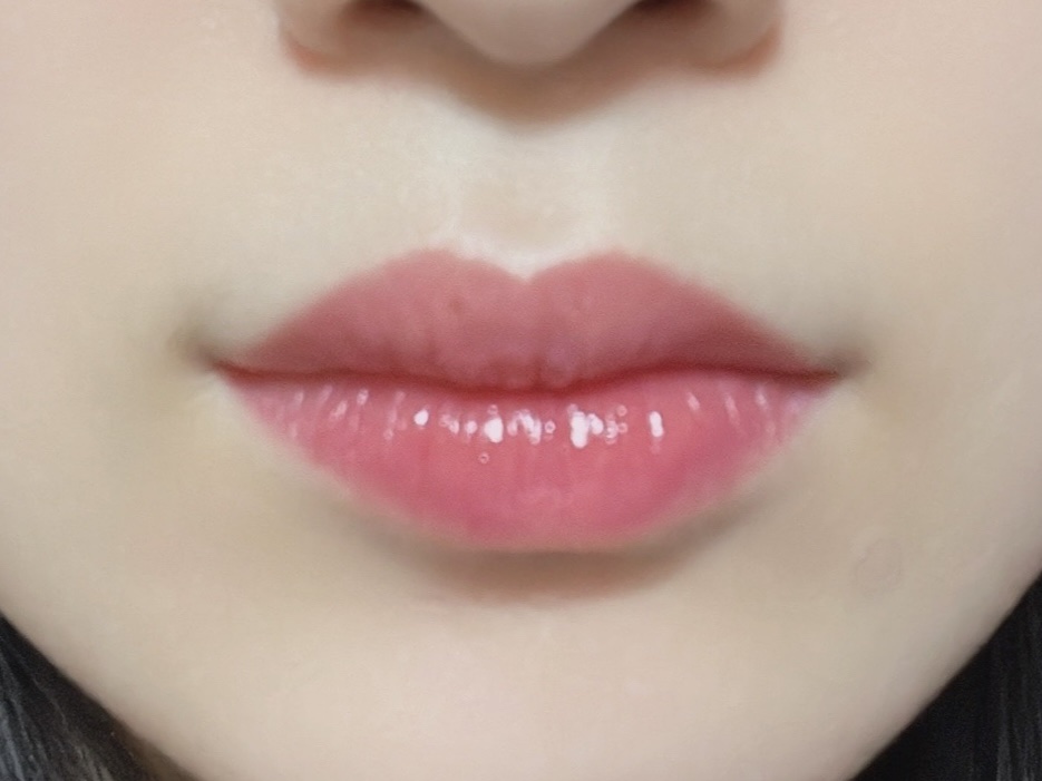 デュイフルウォーターティント 13 カスタードモ－ブ（サンリオコラボデュイフルウォーターティント）/rom&nd/リップティントを使ったクチコミ（3枚目）