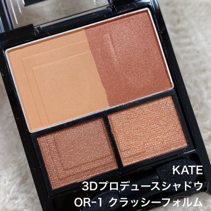 3Dプロデュースシャドウ/KATE/アイシャドウパレットを使ったクチコミ(5枚目)