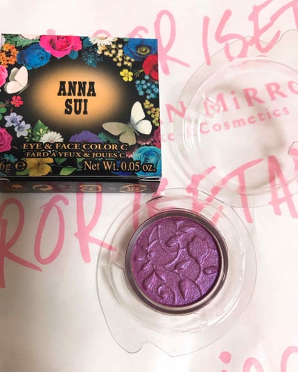 アイ&フェイスカラー/ANNA SUI/パウダーチークを使ったクチコミ(1枚目)