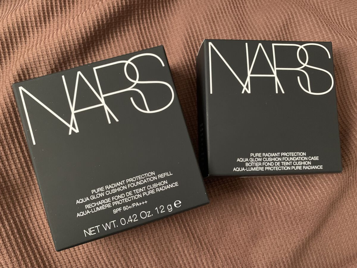 ピュアラディアントプロテクション アクアティックグロー クッションファンデーション SPF50+／PA+++/NARS/クッションファンデーションを使ったクチコミ（1枚目）