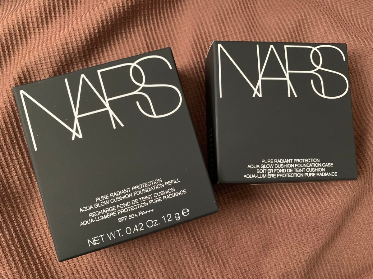 ピュアラディアントプロテクション アクアティックグロー クッションファンデーション SPF50+/PA+++/NARS/クッションファンデーションを使ったクチコミ(1枚目)