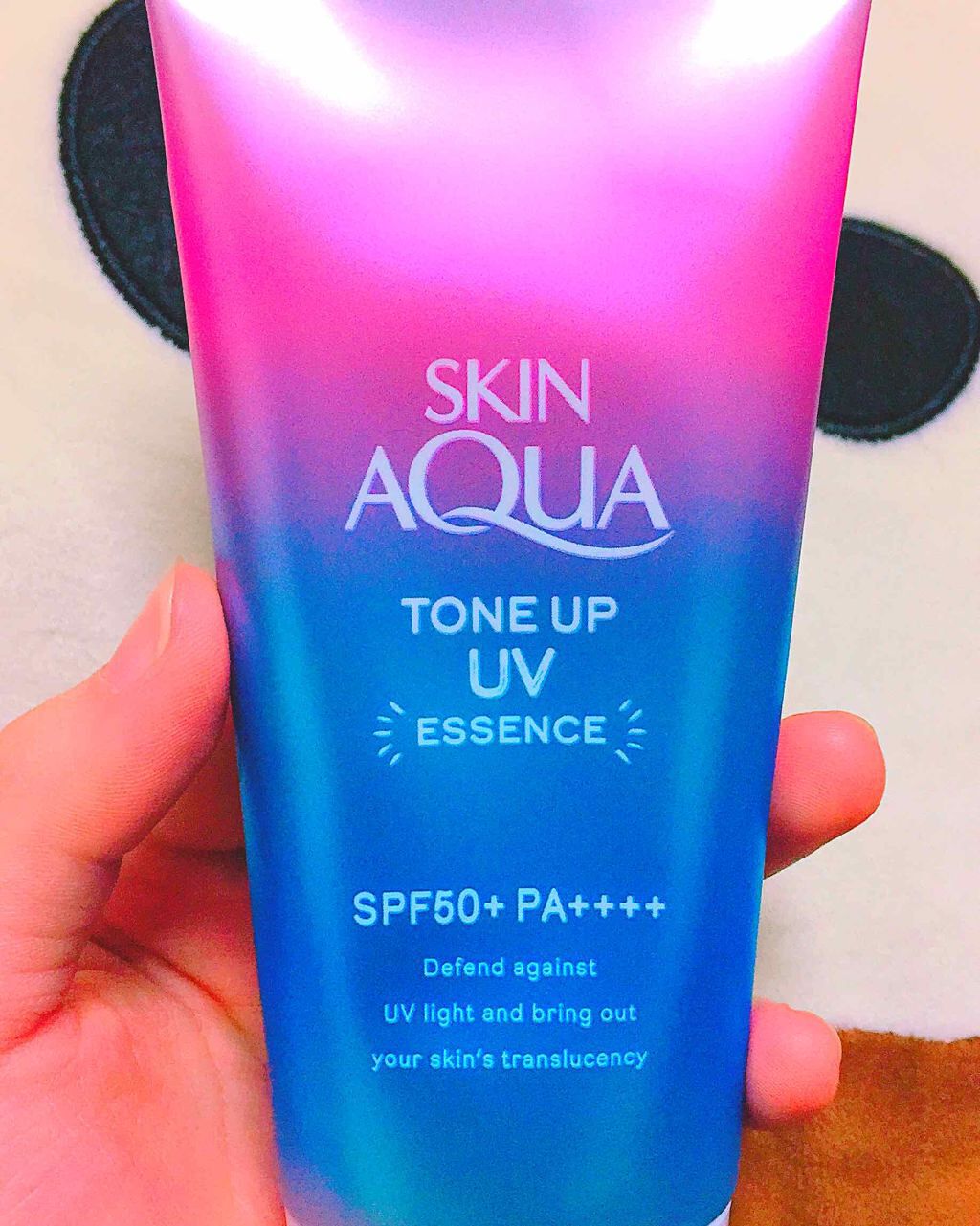 スキンアクア トーンアップUVエッセンス/スキンアクア/日焼け止めクリームを使ったクチコミ(3枚目)