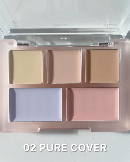 コンシールブレンダーパレット/LUNA/パレットコンシーラーを使ったクチコミ(4枚目)