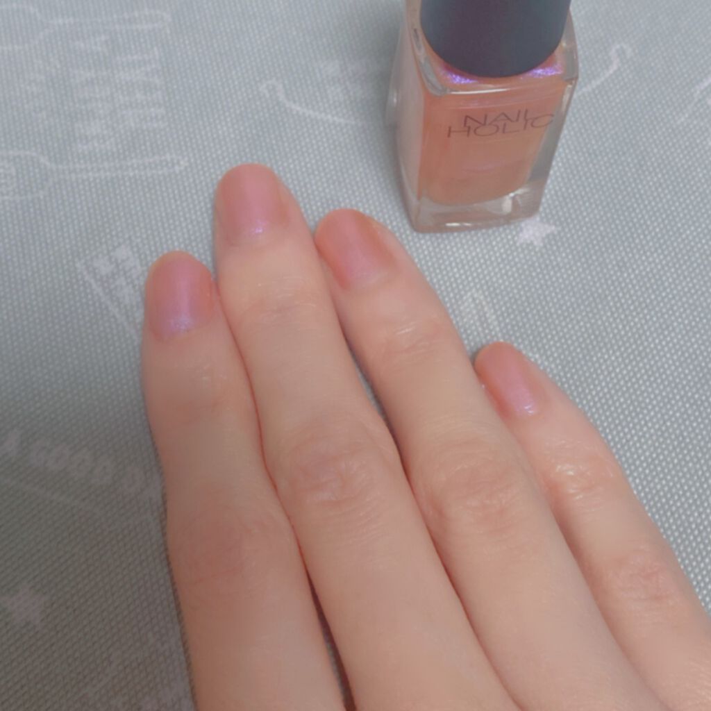 ネイルホリック Sheer pearl color/ネイルホリック/マニキュアを使ったクチコミ(3枚目)