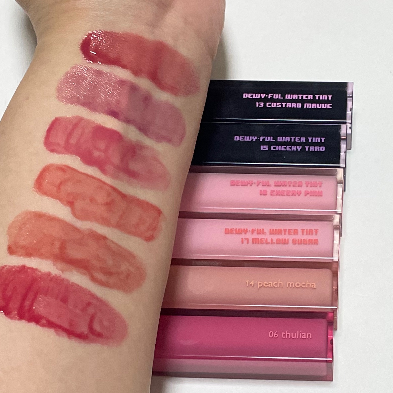 デュイフルウォーターティント/rom&nd/リップティントを使ったクチコミ（3枚目）