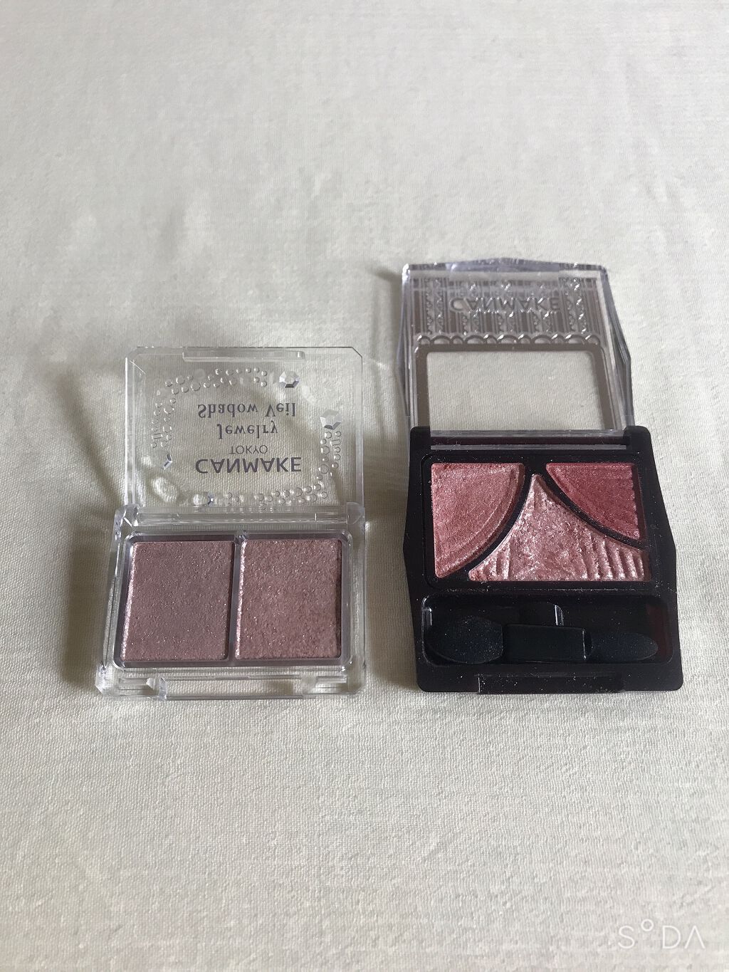 ジューシーピュアアイズ/キャンメイク/アイシャドウパレットを使ったクチコミ（3枚目）