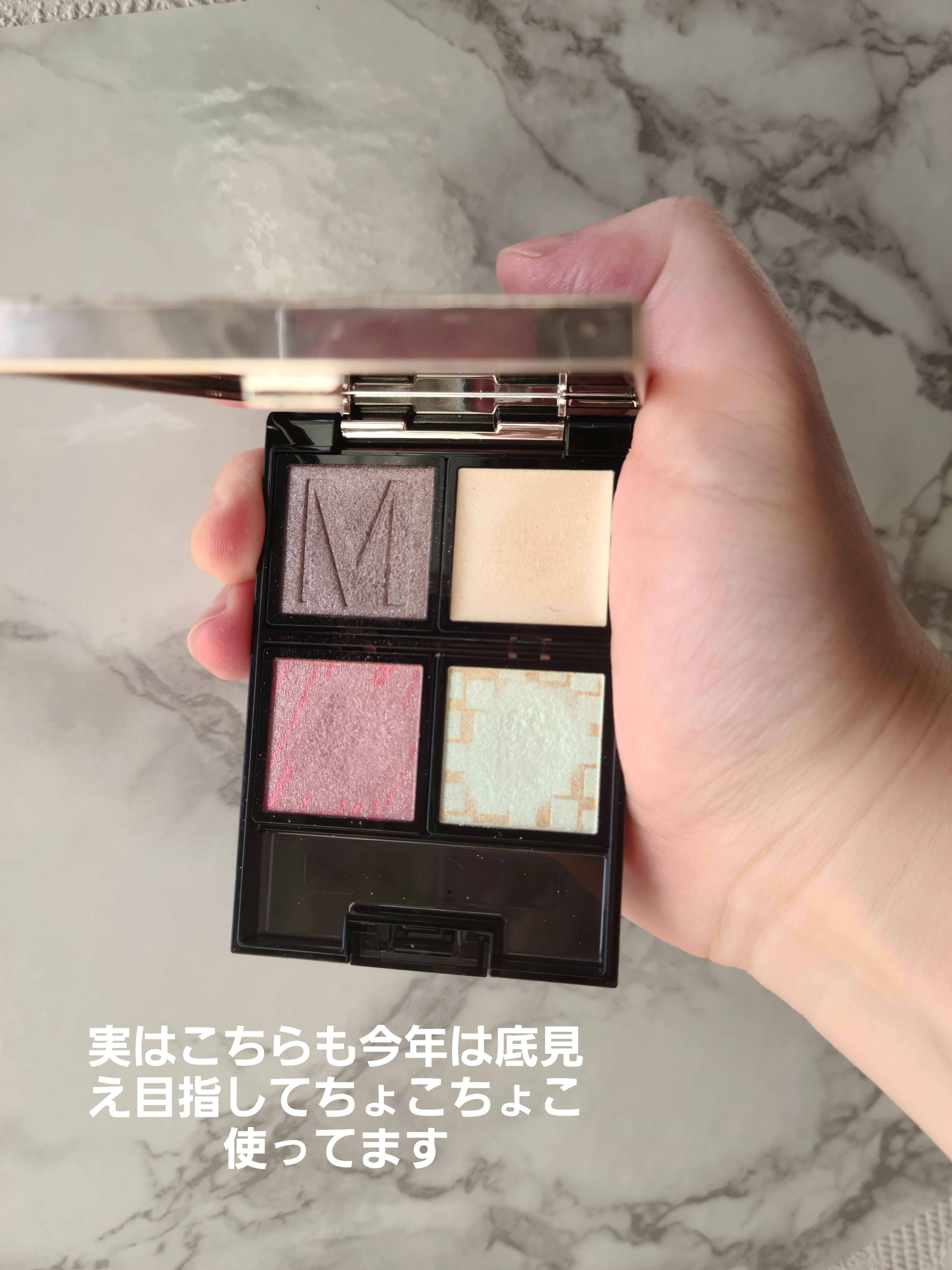 Paris EDIT Eye Shadow Palette/VISEART/アイシャドウパレットを使ったクチコミ（3枚目）